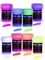 8 Pieces 2-IN-1 Glow In The Dark Acrylic Paint Set Glows in the Dark & under UV Blacklight - Set of 8 Self-Luminous Neon Paints for Halloween - German Premium Quality - 8 x 20 ml /